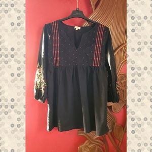 Velzera embroidered tunic/dress